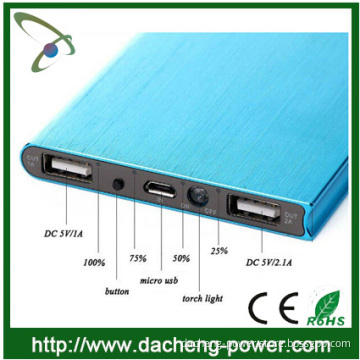 Factory price portable mobile phone charger 12000mAH with CE ROHS Certification
